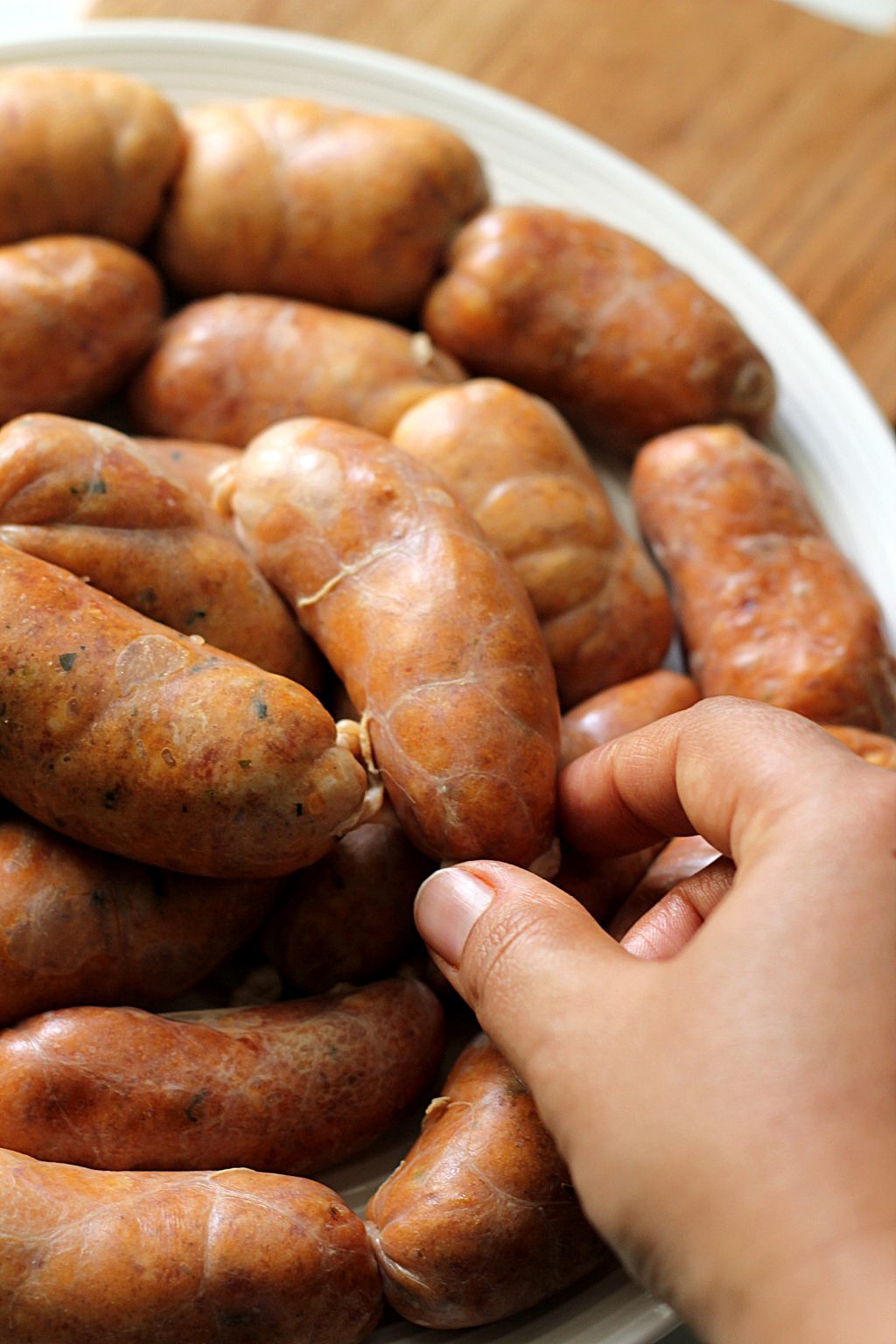 Homemade Pork Sausage - Two Flavours! - Ruchik Randhap
