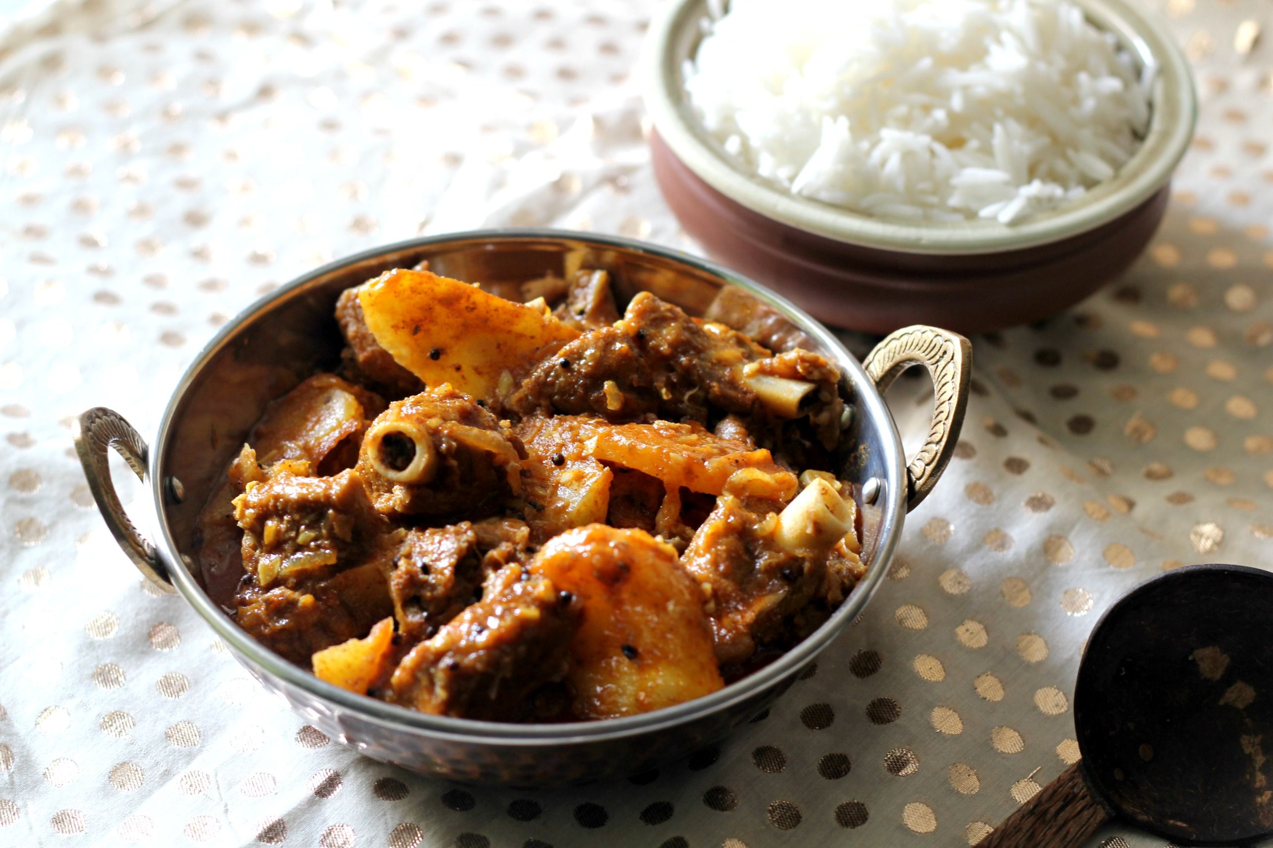 Kerala Style Easy Mutton Curry - Ruchik Randhap