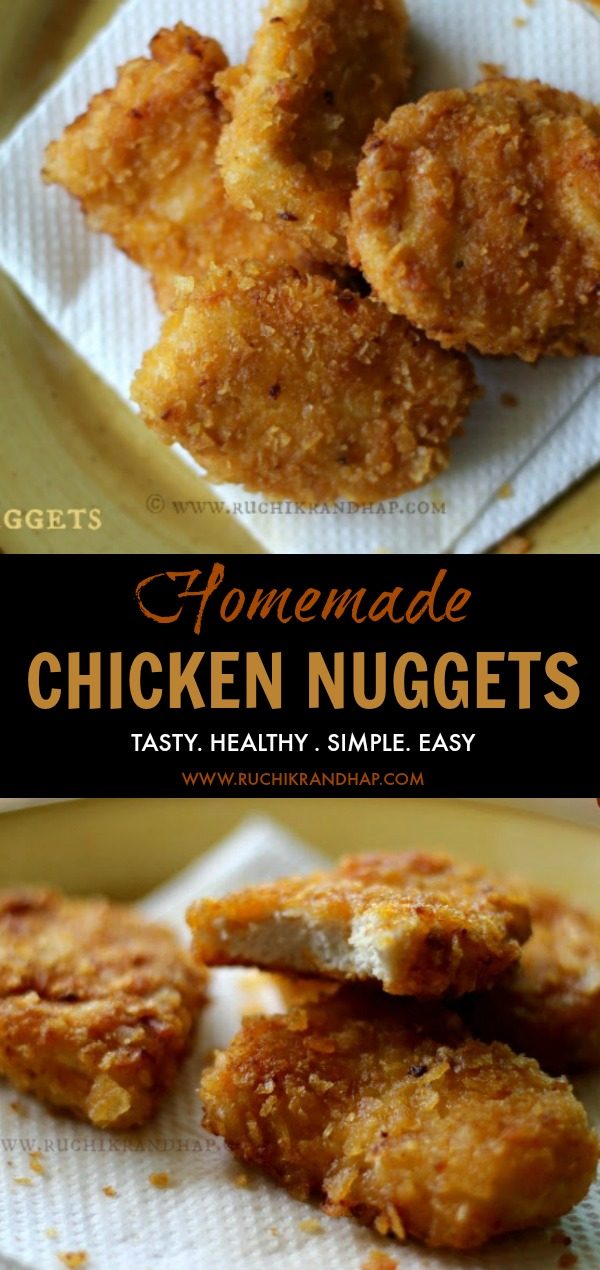 Homemade Chicken Nuggets with a Twist! (And Oh-So-Simple!) | Ruchik Randhap