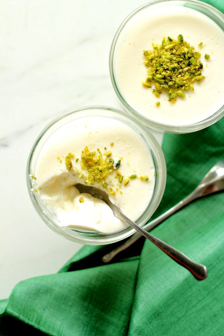 Muhallabia - Middle Eastern Milk Pudding | Ruchik Randhap
